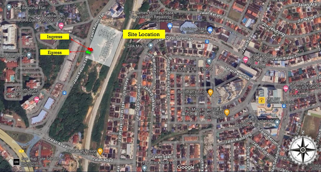 New Project Located in Kebun Teh property image in Johor Bahru, Leasehold property development, render