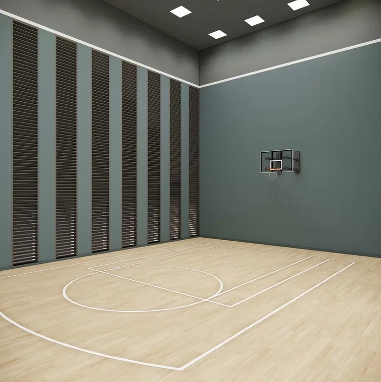 REN Residence Image shows the indoor basketball court facility. in Bukit Jalil, Leasehold property development, render
